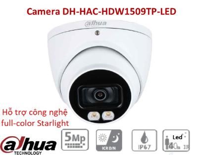 Phân phối CAMERA DAHUA DH-HAC-HDW1509TP-LED